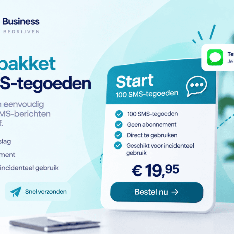 SMS-pakket Start - 100 SMS