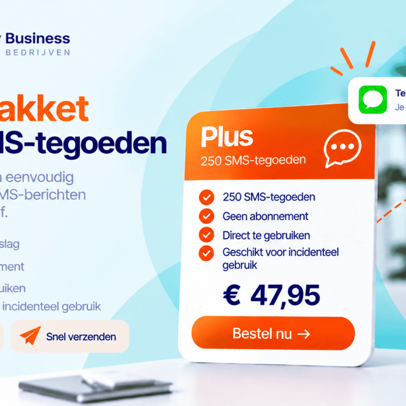 SMS-pakket Plus - 250 SMS